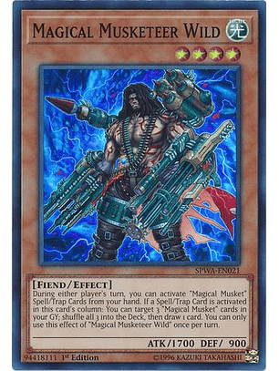 Magical Musketeer Wild - SPWA-EN021 - Super Rare