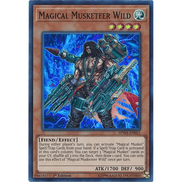 Magical Musketeer Wild - SPWA-EN021 - Super Rare
