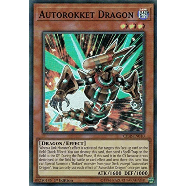 Autorokket Dragon - CIBR-EN010 - Super Rare