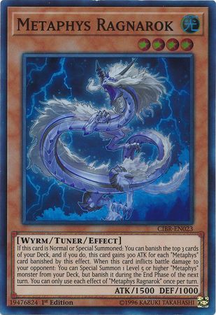 Metaphys Ragnarok - CIBR-EN023 - Super Rare  1