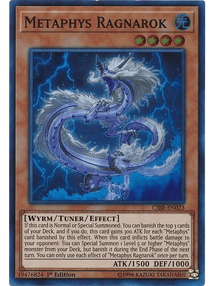 Metaphys Ragnarok - CIBR-EN023 - Super Rare 