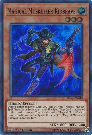 Magical Musketeer Kidbrave - SPWA-EN018 - Super Rare 1
