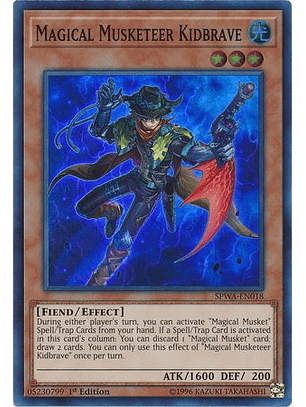 Magical Musketeer Kidbrave - SPWA-EN018 - Super Rare