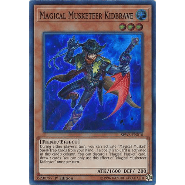 Magical Musketeer Kidbrave - SPWA-EN018 - Super Rare