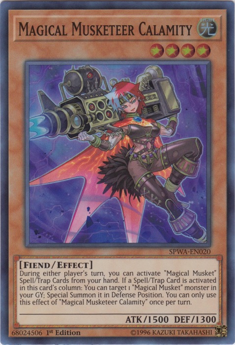 Magical Musketeer Calamity - SPWA-EN020 - Super Rare 1
