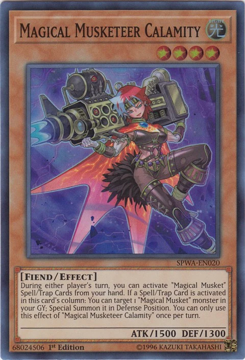 Magical Musketeer Calamity - SPWA-EN020 - Super Rare