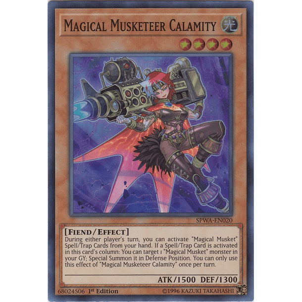Magical Musketeer Calamity - SPWA-EN020 - Super Rare