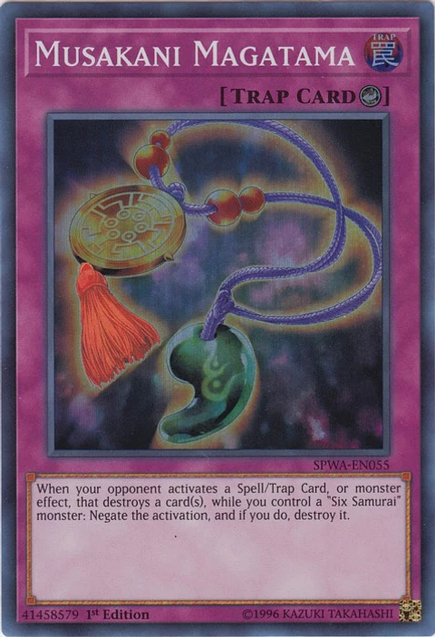 Musakani Magatama - SPWA-EN055 - Super Rare 