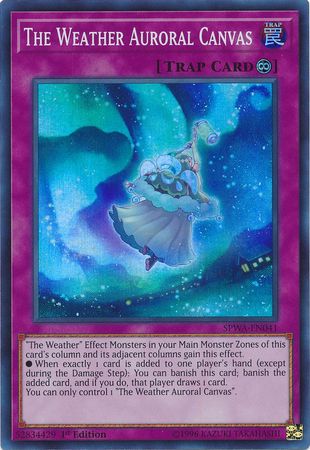 The Weather Auroral Canvas - SPWA-EN041 - Super Rare 1
