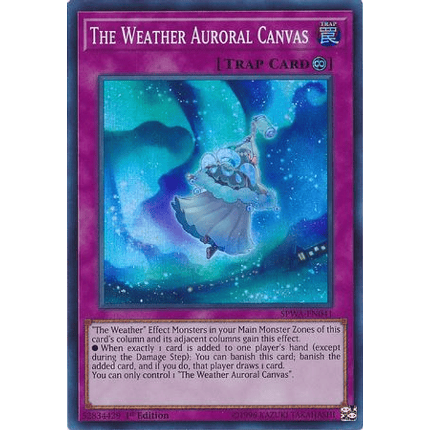 The Weather Auroral Canvas - SPWA-EN041 - Super Rare