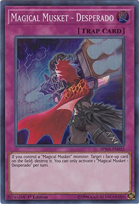 Magical Musket - Desperado - SPWA-EN025 - Super Rare