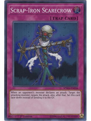 Scrap-Iron Scarecrow - SPWA-EN058 - Super Rare