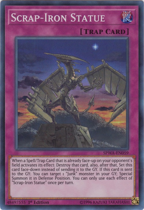 Scrap-Iron Statue - SPWA-EN059 - Super Rare  1