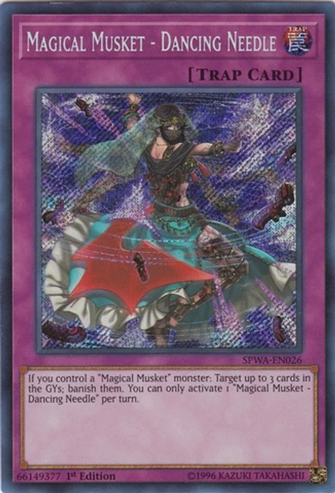 Magical Musket - Dancing Needle - SPWA-EN026 - Secret Rare 