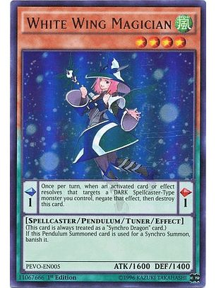 White Wing Magician - PEVO-EN005 - Ultra Rare