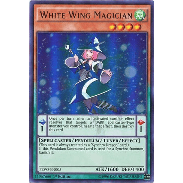 White Wing Magician - PEVO-EN005 - Ultra Rare