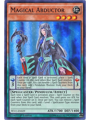 Magical Abductor - PEVO-EN029 - Super Rare 