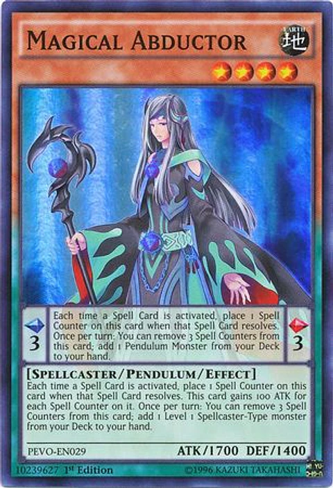 Magical Abductor - PEVO-EN029 - Super Rare 