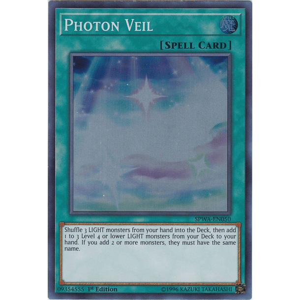 Photon Veil - SPWA-EN050 - Super Rare