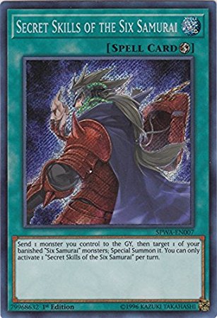 Secret Skills of the Six Samurai - SPWA-EN007 - Secret Rare 1