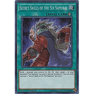 Secret Skills of the Six Samurai - SPWA-EN007 - Secret Rare