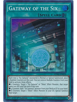 Gateway of the Six - SPWA-EN014 - Super Rare 