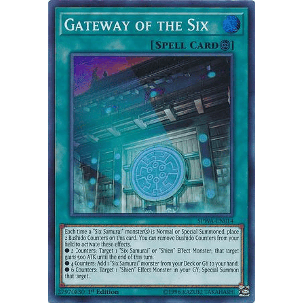 Gateway of the Six - SPWA-EN014 - Super Rare 