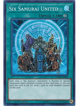 Six Samurai United - SPWA-EN013 - Super Rare