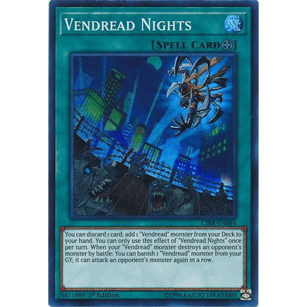 Vendread Nights - CIBR-EN084 - Super Rare