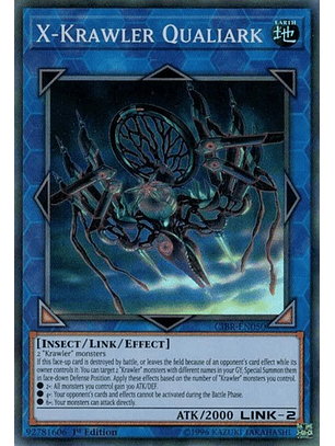 X-Krawler Qualiark - CIBR-EN050 - Super Rare 
