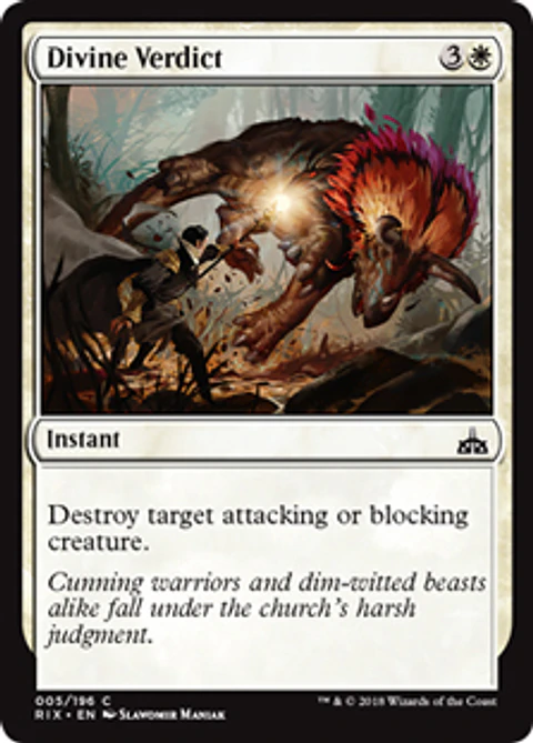 Divine Veredict - RIX - C