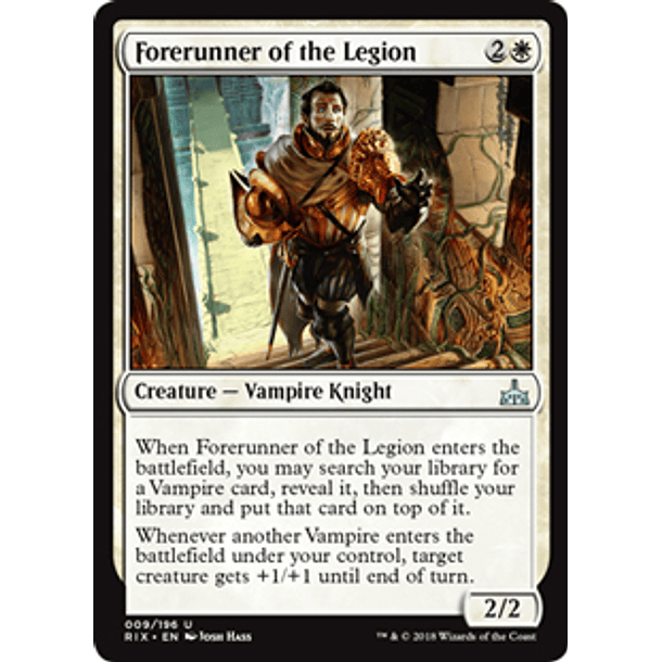 Forerunner of the Legion - RIX