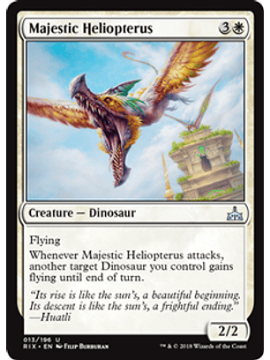 Majestic Heliopterus - RIX