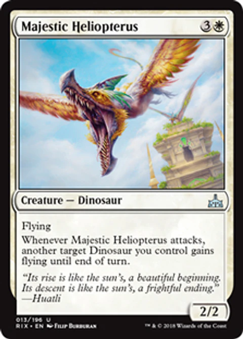 Majestic Heliopterus - RIX