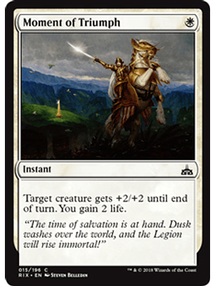 Moment of Triumph - RIX