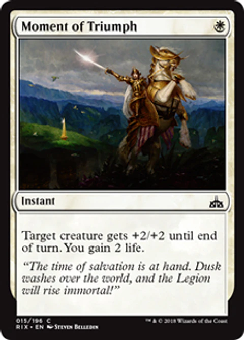 Moment of Triumph - RIX