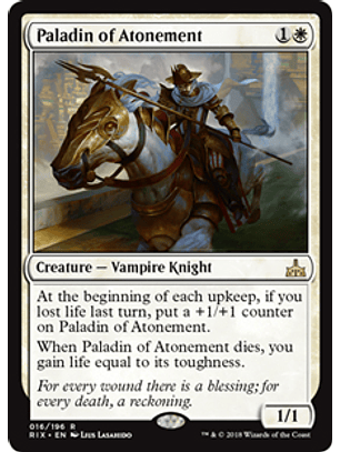 Paladin of Atonement - RIX