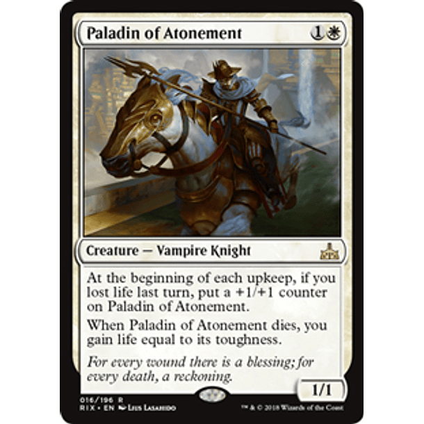 Paladin of Atonement - RIX
