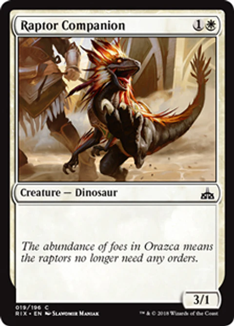 Raptor Companion - RIX
