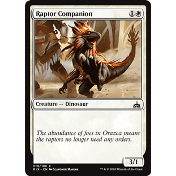 Raptor Companion - RIX