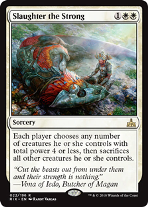 Slaughter the Strong - RIX