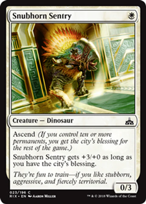 Snubhorn Sentry - RIX