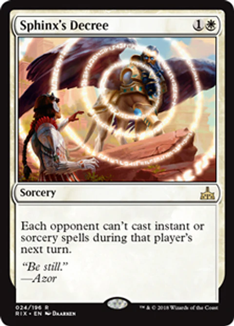 Sphinx's Decree - RIX