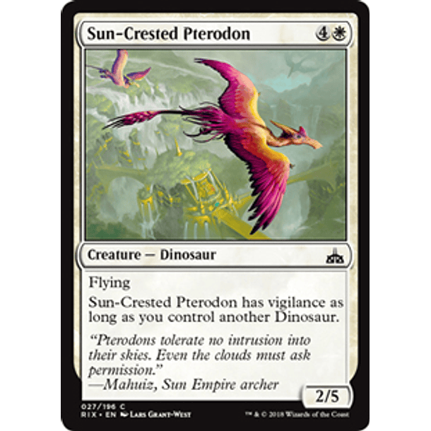 Sun-Crester Pterodon - RIX