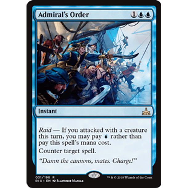 Admiral's Order - RIX