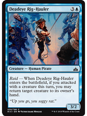 Deadeye Rig-Hauler - RIX