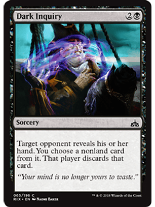 Dark Inquiry - RIX