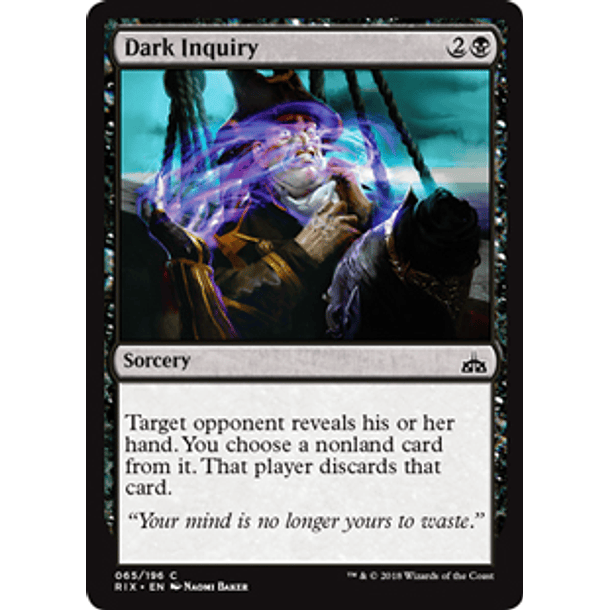 Dark Inquiry - RIX