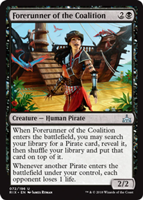 Forerunner of the Coalition - RIX