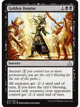 Golden Demise - RIX